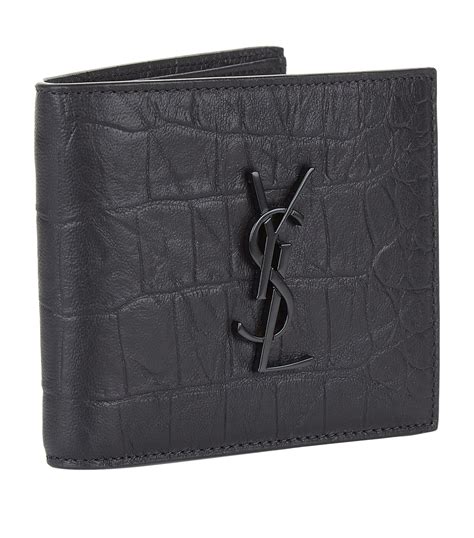 st laurent mens wallet|saint laurent men's card holder.